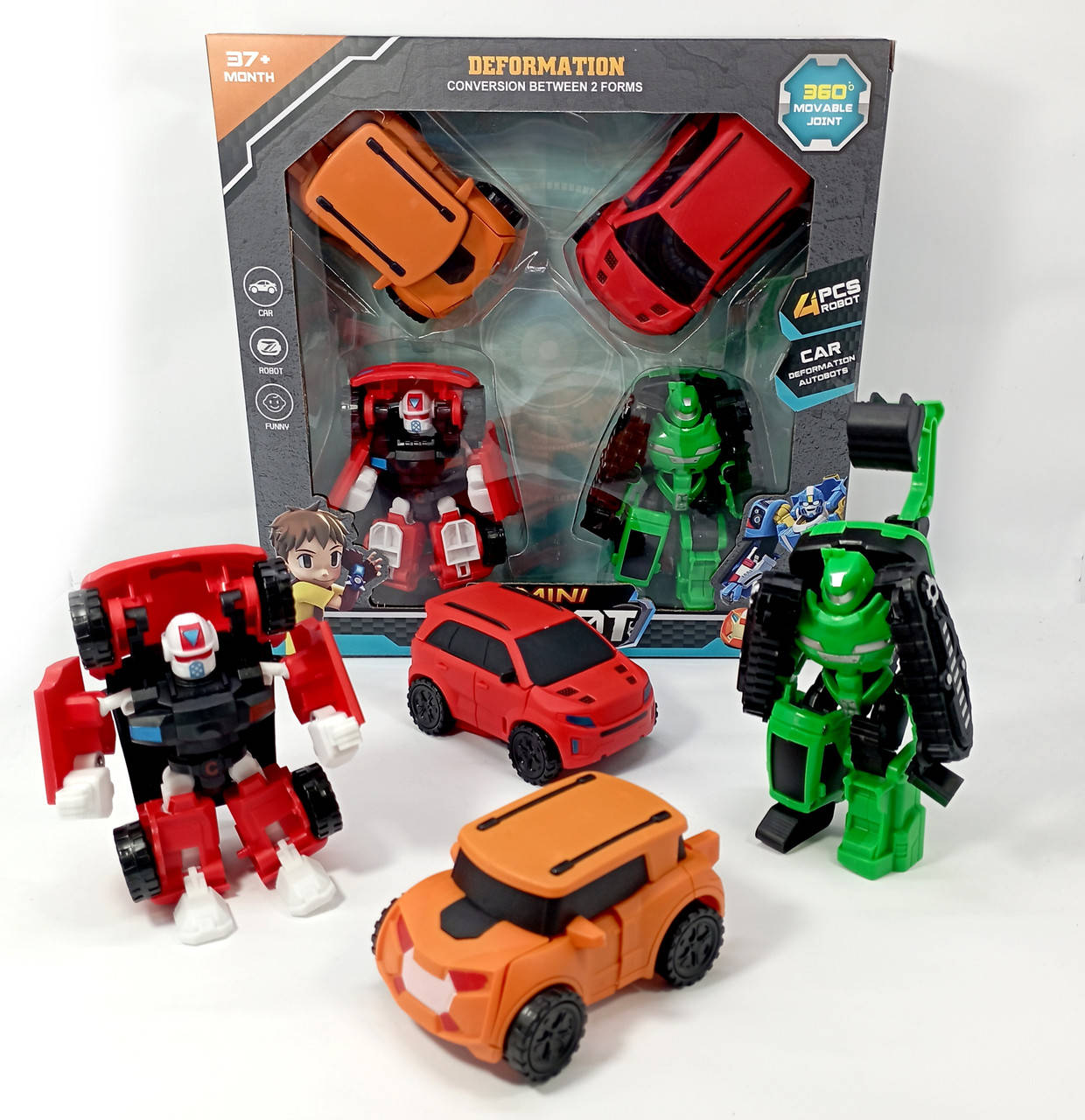 Игровой Набор роботов Тоботы Tobots - 4 шт в комплекте ( T666Б ) 
Игровой Набор роботов Тоботы Tobots - 4 шт в комплекте ( T666Б )