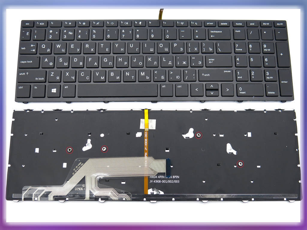 Клавиатура для HP ProBook 450 G5, 455 G5, 470 G5 ( RU Black c подсветкой). Оригинал., Черный
Клавиатура для HP ProBook 450 G5, 455 G5, 470 G5 ( RU Black c подсветкой). Оригинал., Черный