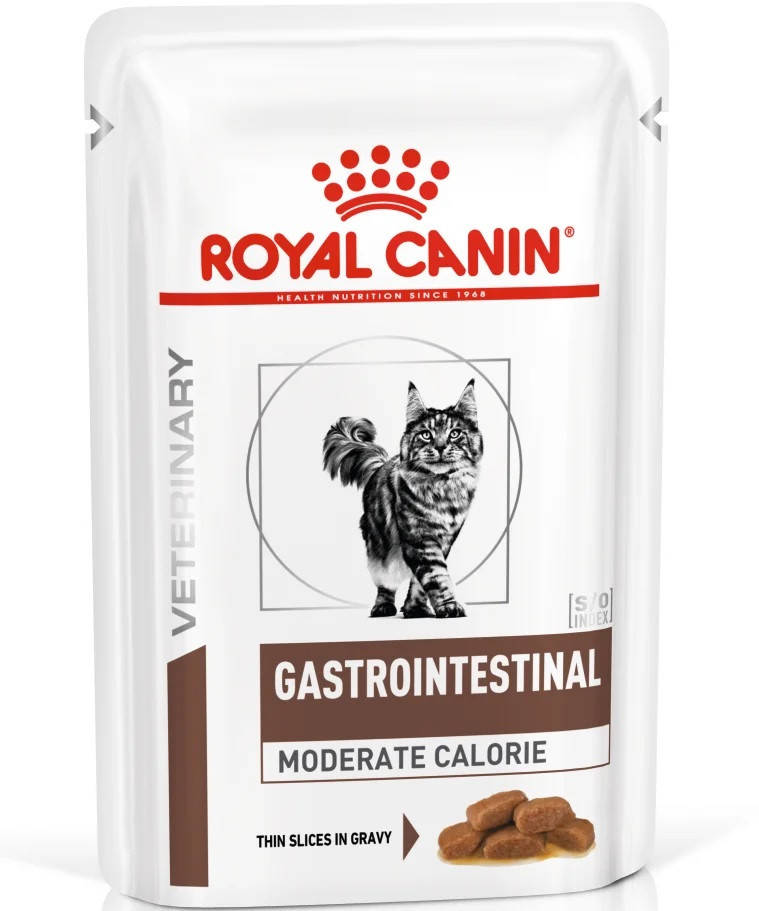 Royal Canin Gastrointestinal Moderate Calorie (Роял Канин Гастроинтестинал) влажный корм для кошек для ЖКТ
Royal Canin Gastrointestinal Moderate Calorie (Роял Канин Гастроинтестинал) влажный корм для кошек для ЖКТ