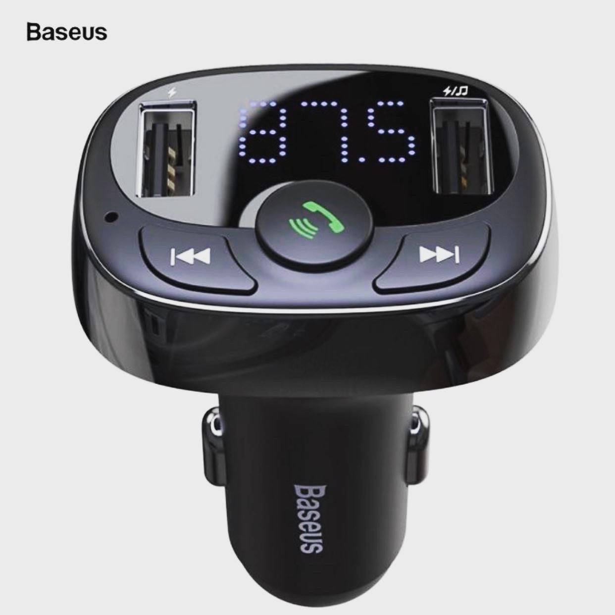 Фм модулятор трансмиттер автомобильная зарядка автозарядка Baseus Bluetooth FM Launcher 2.4A 2USB
Фм модулятор трансмиттер автомобильная зарядка автозарядка Baseus Bluetooth FM Launcher 2.4A 2USB