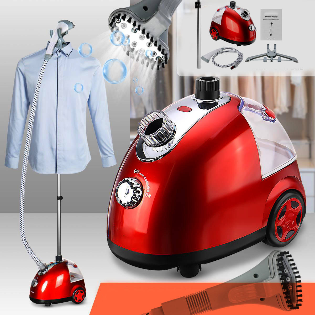Отпариветль HAEGER 3037 парогенератор, дезинфекция, Поток пара: 30 г/м, Мощность 2000 Ватт, Напольный Красный
Отпариветль HAEGER 3037 парогенератор, дезинфекция, Поток пара: 30 г/м, Мощность 2000 Ватт, Напольный Красный