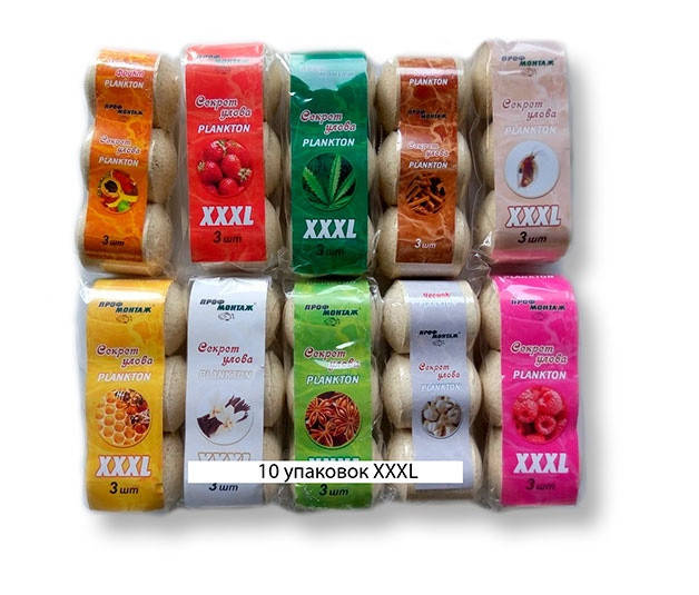 Технопланктон XXXL МИКС (10 упаковок разного вкуса из 30 таблеток) Секрет Улова
Технопланктон XXXL МИКС (10 упаковок разного вкуса из 30 таблеток) Секрет Улова