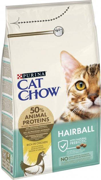 Сухой корм Purina Cat Chow Hairball с курицей 15 кг для выведения комков шерсти у кошек
Сухой корм Purina Cat Chow Hairball с курицей 15 кг для выведения комков шерсти у кошек