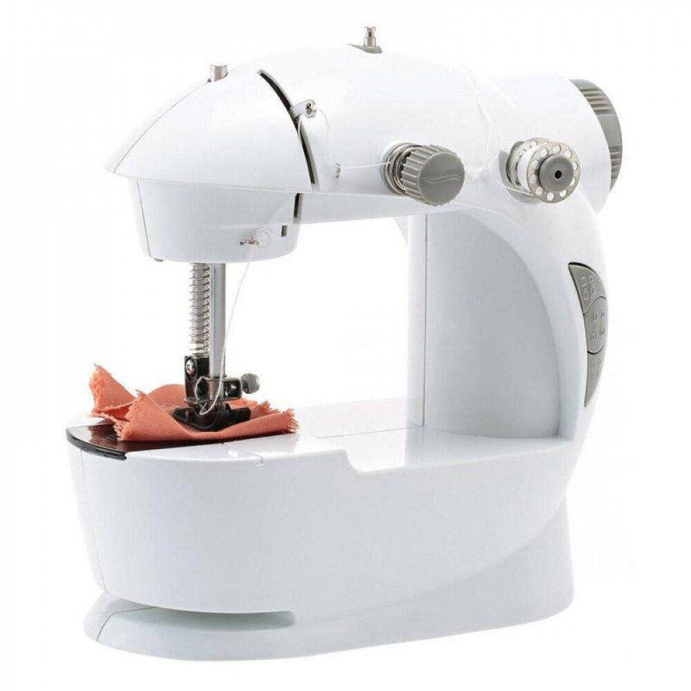 Швейная машинка Mini Sewing Machine FHSM 201 с педалью и адаптером, мини швейная машина, машинка для шитья, ТМ
Швейная машинка Mini Sewing Machine FHSM 201 с педалью и адаптером, мини швейная машина, машинка для шитья, ТМ