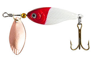 Блесна Wizard Chub Spinner белый/красный 8г
Блесна Wizard Chub Spinner белый/красный 8г