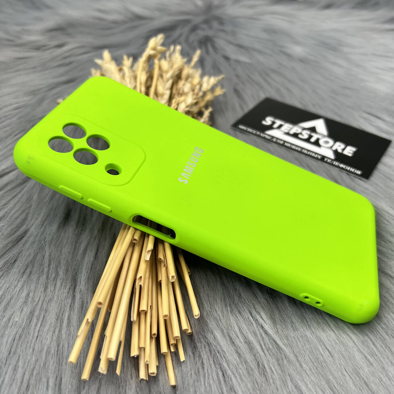 Чехол Silicone Case для Samsung A22 (А225) с микрофиброй закрытым низом камерой противоударный Лаймовый
Чехол Silicone Case для Samsung A22 (А225) с микрофиброй закрытым низом камерой противоударный Лаймовый