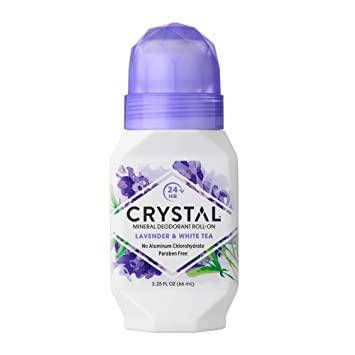 Crystal Body Deodorant, Натуральный шариковый дезодорант с лавандой и белым чаем, 2,25 жидкой унции
Crystal Body Deodorant, Натуральный шариковый дезодорант с лавандой и белым чаем, 2,25 жидкой унции