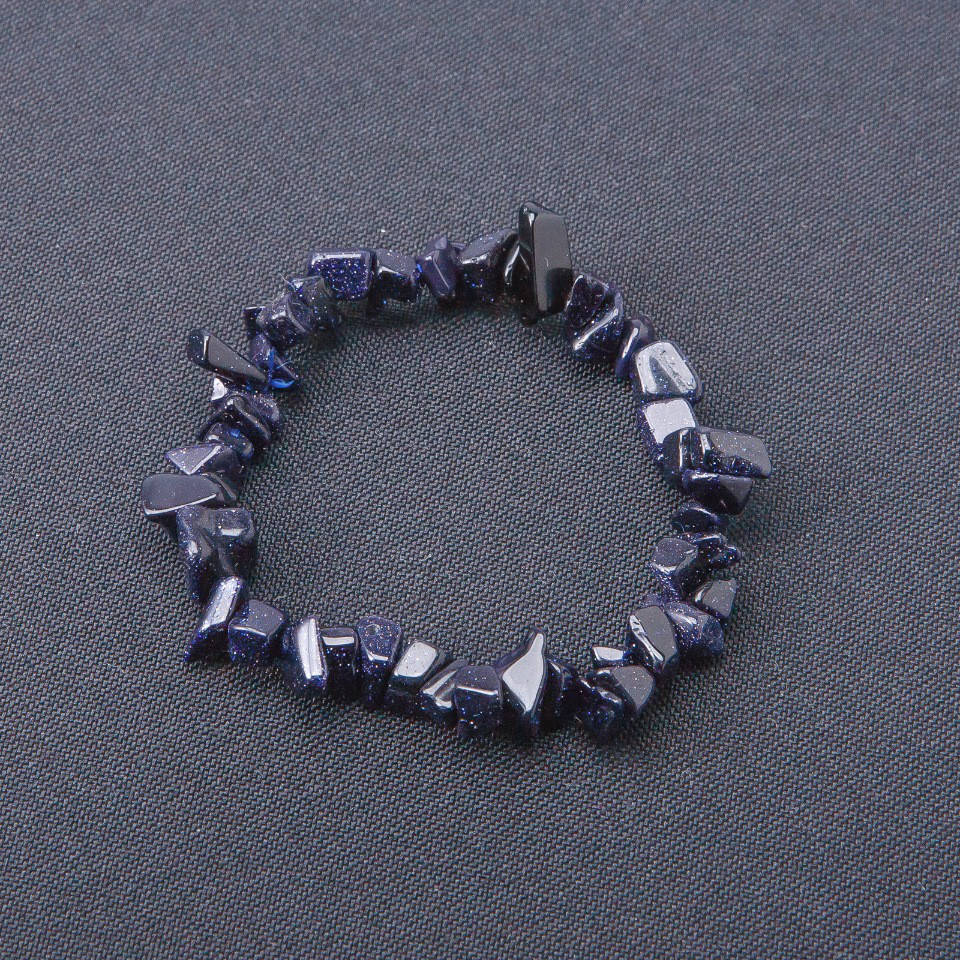 Браслет Авантюрин Синий Песок Ночь Каира крошка на резинке
Браслет Авантюрин Синий Песок Ночь Каира крошка на резинке