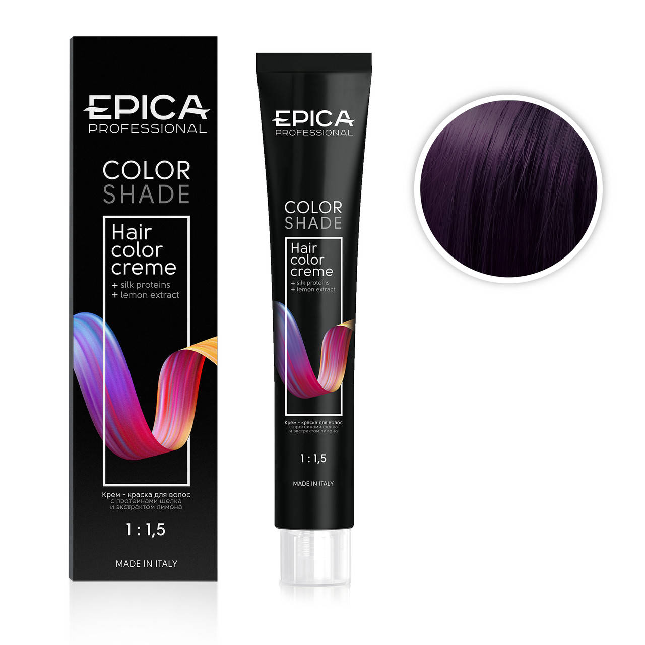 Стойкая крем-краска EPICA HAIR COLOR CREAM 6.22 Темно-русый фиолетовый интенсивный 100ml
Стойкая крем-краска EPICA HAIR COLOR CREAM 6.22 Темно-русый фиолетовый интенсивный 100ml