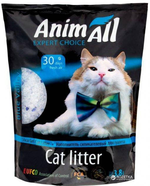 Наповнювач для котячого туалету AnimAll Блакитна долина (в асортименті) силікагелевий вбирний 1.6 кг (3.8 л)
Наповнювач для котячого туалету AnimAll Блакитна долина (в асортименті) силікагелевий вбирний 1.6 кг (3.8 л)