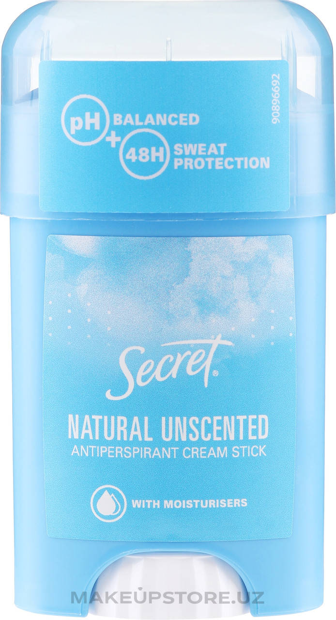 Кремовый дезодорант-антиперспирант "Натурель" Secret Key Antiperspirant Cream Stick Natural
Кремовый дезодорант-антиперспирант "Натурель" Secret Key Antiperspirant Cream Stick Natural