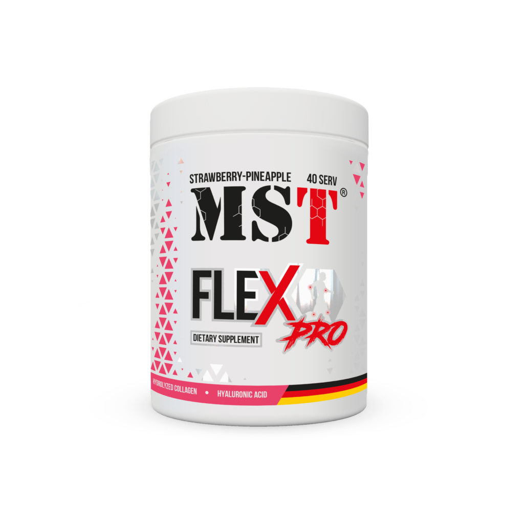 Коллаген MST Flex PRO Strawberry-Pineapple | Флекс ПРО для суставов и связок c коллагеном | 420 грамм
Коллаген MST Flex PRO Strawberry-Pineapple | Флекс ПРО для суставов и связок c коллагеном | 420 грамм