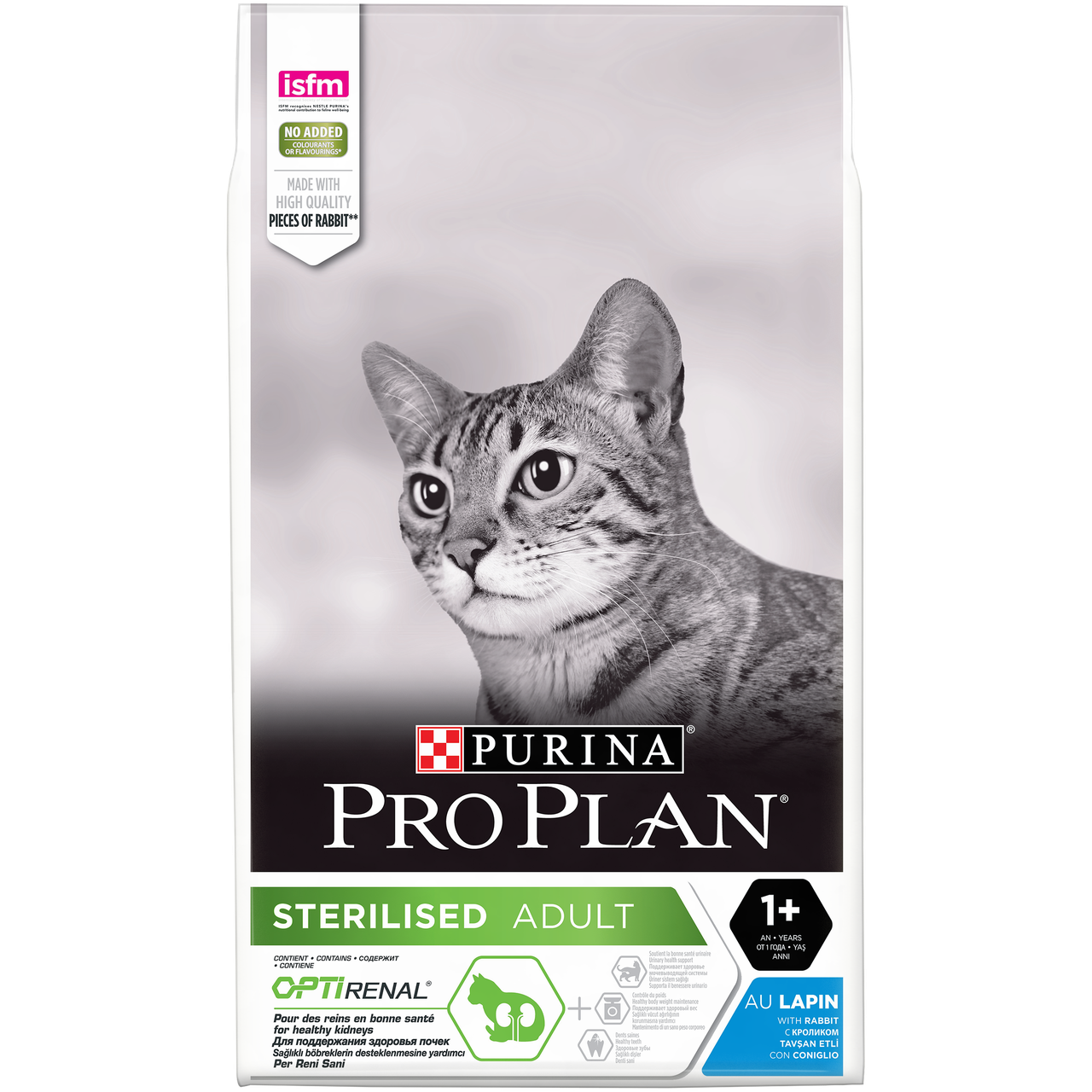Purina Pro Plan Sterilised 10кг-корм для стерилизованных кошек и котов с кроликом
Purina Pro Plan Sterilised 10кг-корм для стерилизованных кошек и котов с кроликом