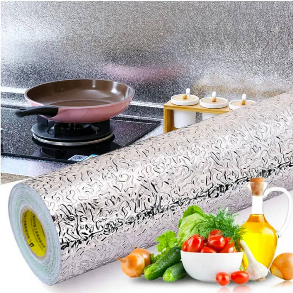 Кухонная фольга 5 м х 60см самоклеящаяся для кухонных поверхностей / Алюминиевая фольга, Серый
Кухонная фольга 5 м х 60см самоклеящаяся для кухонных поверхностей / Алюминиевая фольга, Серый