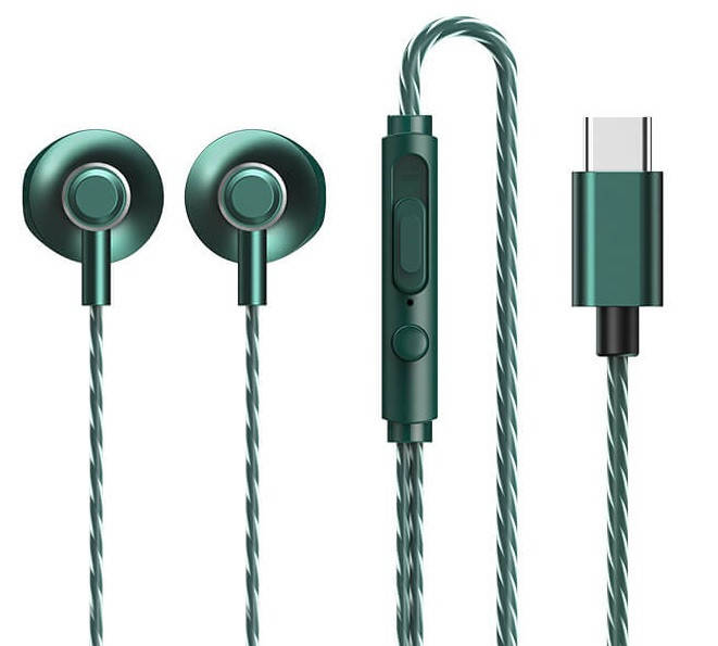 Наушники Type-C проводные вакуумные с микрофоном гарнитура REMAX Wired Earphone for Music&Call RM-711a Зелёный
Наушники Type-C проводные вакуумные с микрофоном гарнитура REMAX Wired Earphone for Music&Call RM-711a Зелёный