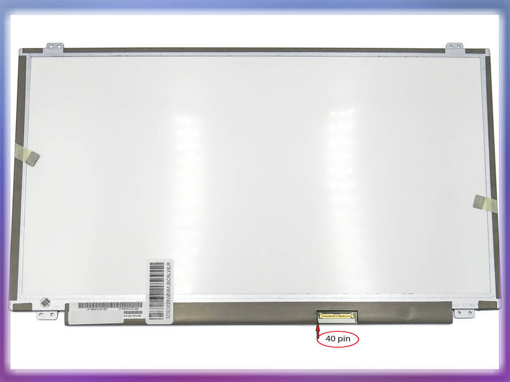 Матрица 15.6" Slim (1920*1080, IPS, 40Pin справа, ушки сверху-снизу) LG LP156WF4-SLB5, Матовая.
Матрица 15.6" Slim (1920*1080, IPS, 40Pin справа, ушки сверху-снизу) LG LP156WF4-SLB5, Матовая.