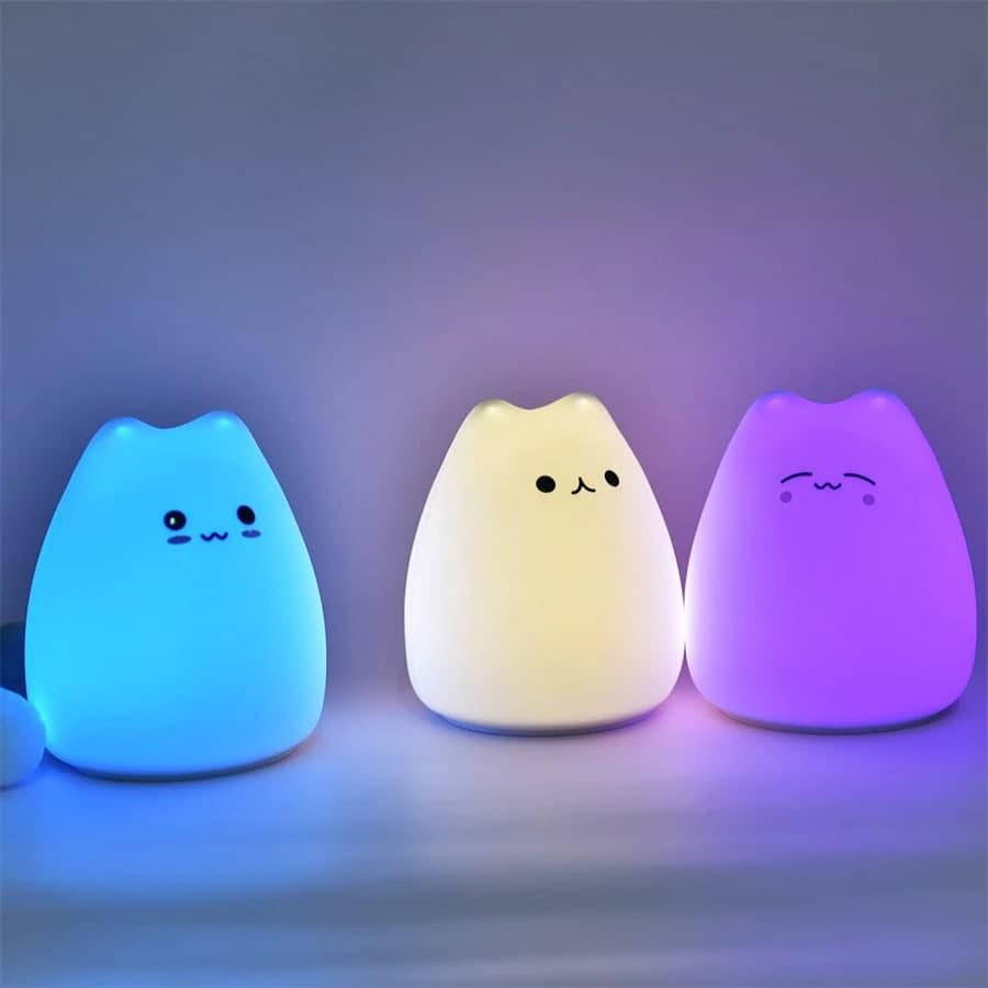 Детский светильник ночник антистресс Little Cat Silicone Light силиконовый в виде милого котика 7 RGB цветов, Белый
Детский светильник ночник антистресс Little Cat Silicone Light силиконовый в виде милого котика 7 RGB цветов, Белый