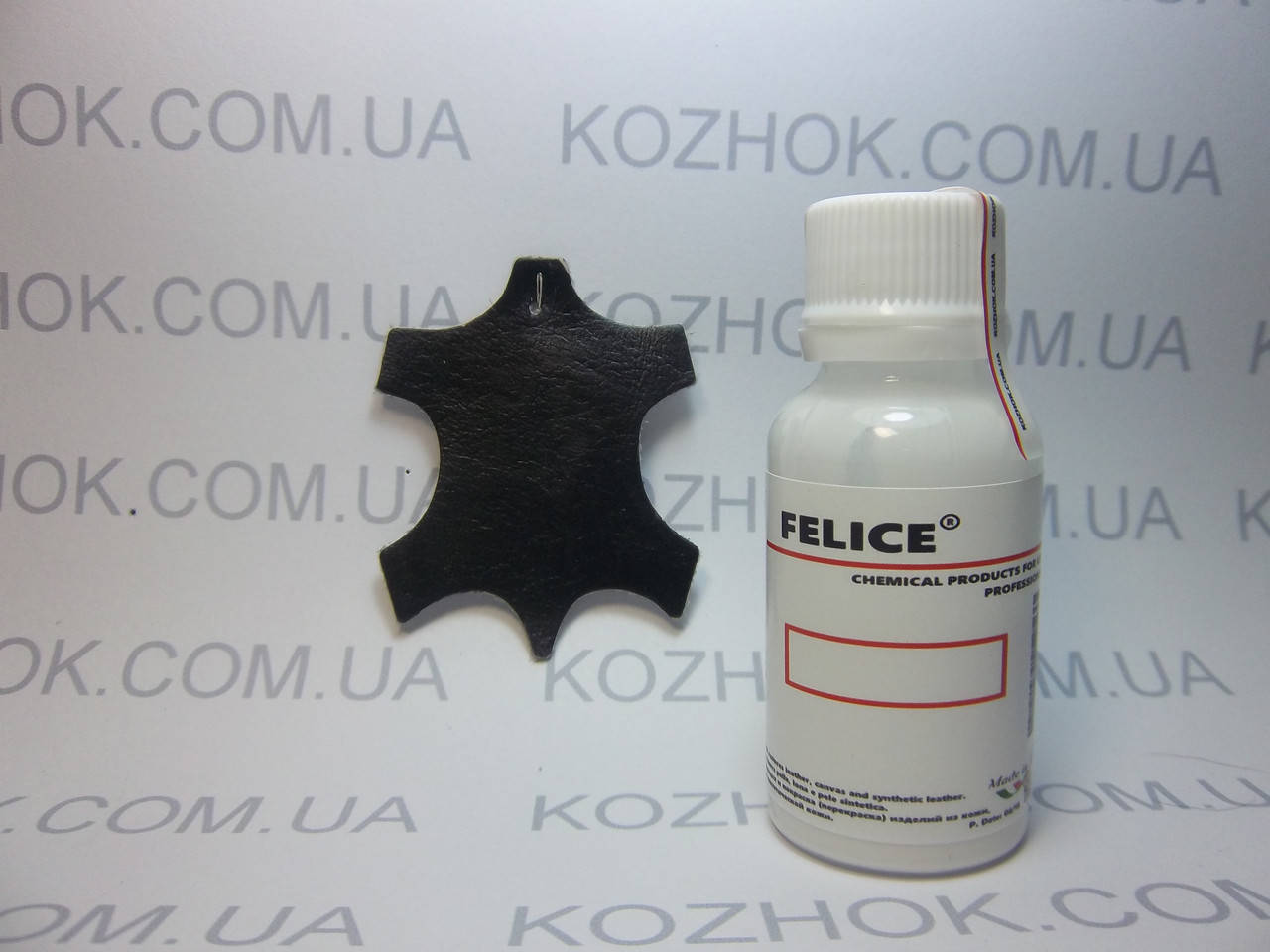 Краска для кожи Felice цв.Черный (25 мл)Для обуви,гладкой кожи, кожгалантереи, кожаной мебели, кожаного салона
Краска для кожи Felice цв.Черный (25 мл)Для обуви,гладкой кожи, кожгалантереи, кожаной мебели, кожаного салона