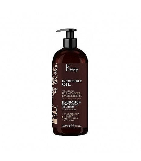 Шампунь для волосся Kezy INCREDIBLE OIL HYDRATING SHAMPOO зволожувальний та розгладжувальний
Шампунь для волосся Kezy INCREDIBLE OIL HYDRATING SHAMPOO зволожувальний та розгладжувальний