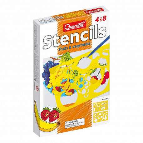 Набор трафаретов "Фрукты и Овощи" Quercetti
Набор трафаретов "Фрукты и Овощи" Quercetti