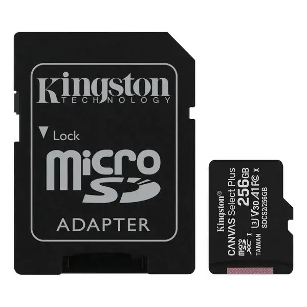 Карта памяти Kingston Canvas Select Plus SDCS2/256GB Multicolored 256GB microSDXC С адаптером Class 10
Карта памяти Kingston Canvas Select Plus SDCS2/256GB Multicolored 256GB microSDXC С адаптером Class 10