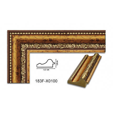 Багетная рамка для картины Золотистая 50*70 см 183F-0100 Origami, Золотистый
Багетная рамка для картины Золотистая 50*70 см 183F-0100 Origami, Золотистый