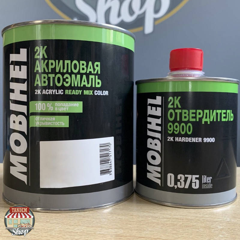 Автоэмаль акриловая в ассортименте (68 цветов) Mobihel 2:1, 750 мл + 375 мл Комплект, Разные цвета
Автоэмаль акриловая в ассортименте (68 цветов) Mobihel 2:1, 750 мл + 375 мл Комплект, Разные цвета