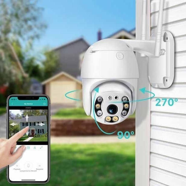 Уличная IP камера видеонаблюдения WIFI c записью CAMERA V380 беспроводная поворотная для дома SPG
Уличная IP камера видеонаблюдения WIFI c записью CAMERA V380 беспроводная поворотная для дома SPG