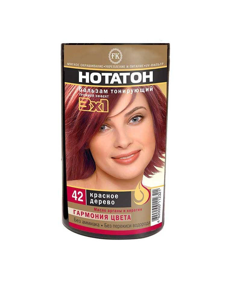 Тонирующий бальзам Нотатон, 30 мл Элитан Комби №42 Красное дерево
Тонирующий бальзам Нотатон, 30 мл Элитан Комби №42 Красное дерево