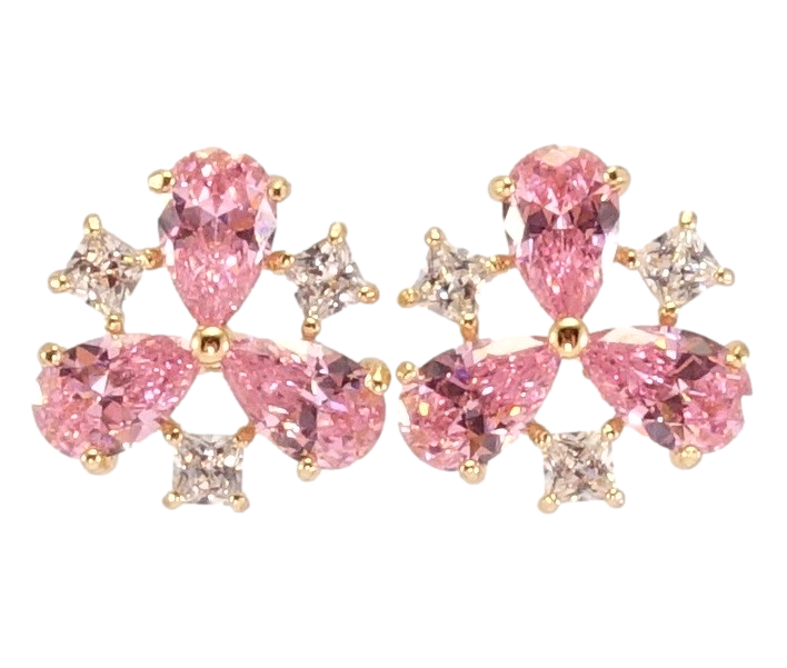 Серьги Xuping Позолота 18K гвоздики (пусеты) "Розовые кристальные трилистники с цирконием"
Серьги Xuping Позолота 18K гвоздики (пусеты) "Розовые кристальные трилистники с цирконием"