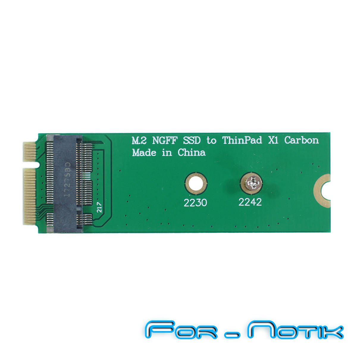 Переходник SSD M.2 NGFF на SSD Lenovo ThinkPad X1 (для подключения SSD M.2 NGFF вместо родного SSD в Lenovo
Переходник SSD M.2 NGFF на SSD Lenovo ThinkPad X1 (для подключения SSD M.2 NGFF вместо родного SSD в Lenovo