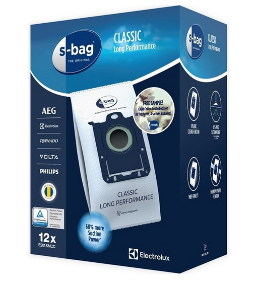 12 шт Оригинальные одноразовые мешки для пылесоса Philips Electrolux S-bag E201SMСС 12 шт + ароматизаторы 4 шт
12 шт Оригинальные одноразовые мешки для пылесоса Philips Electrolux S-bag E201SMСС 12 шт + ароматизаторы 4 шт