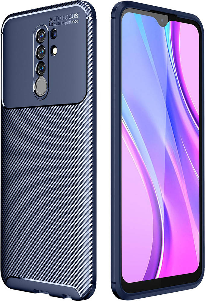 Чехол Autofocus Xiaomi Redmi 9/Poco M2 Blue, Синий
