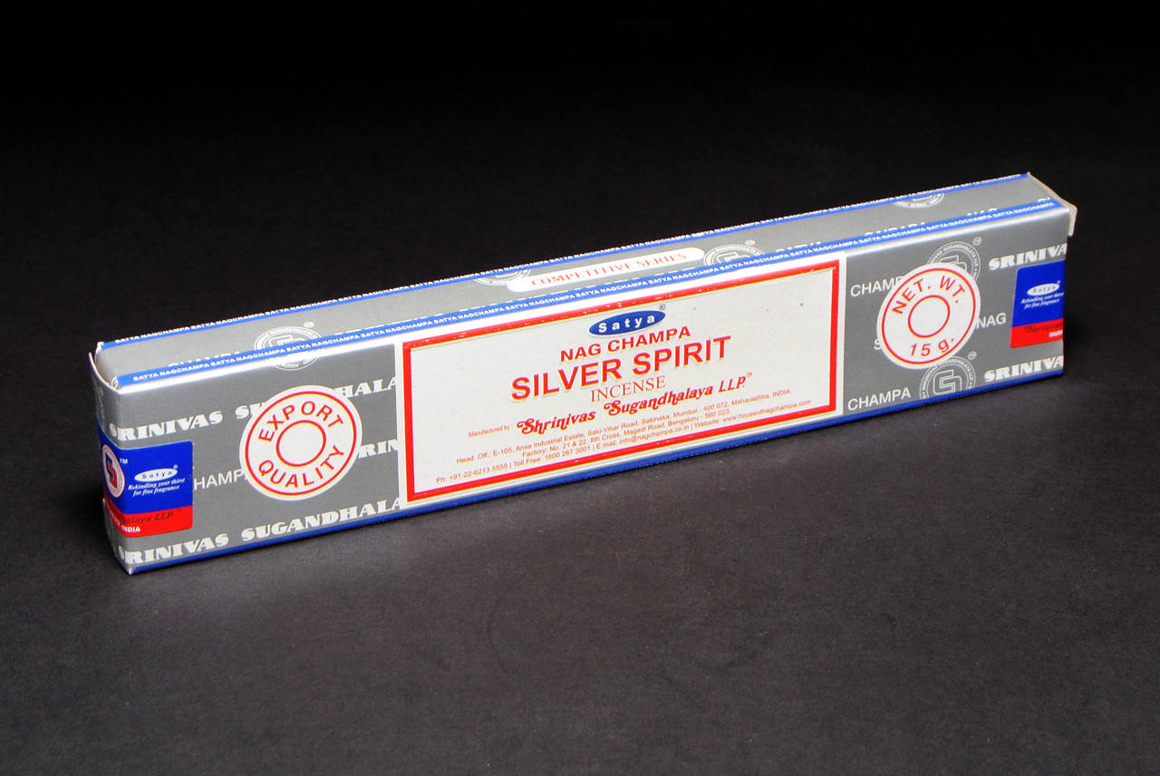 Благовония Silver Spirit (Силвер Спирит, Серебряный дух) от фирмы Satya (Сатья) 15 г
Благовония Silver Spirit (Силвер Спирит, Серебряный дух) от фирмы Satya (Сатья) 15 г