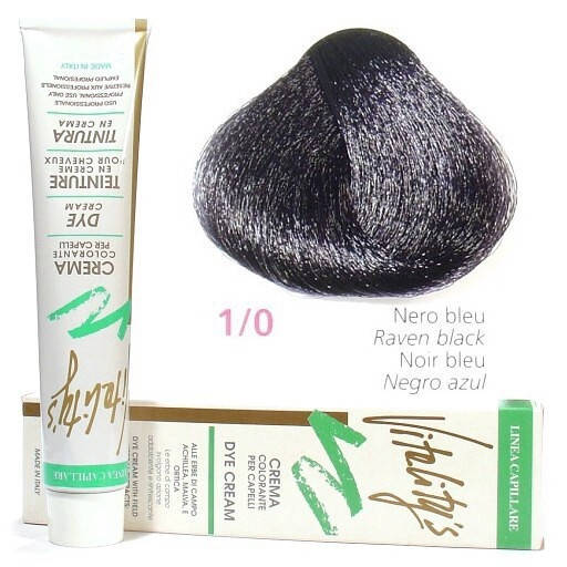 1/0 Насичений чорний VITALITY’S Collection Фарба для волосся з екстрактами трав, 100 мл
1/0 Насичений чорний VITALITY’S Collection Фарба для волосся з екстрактами трав, 100 мл