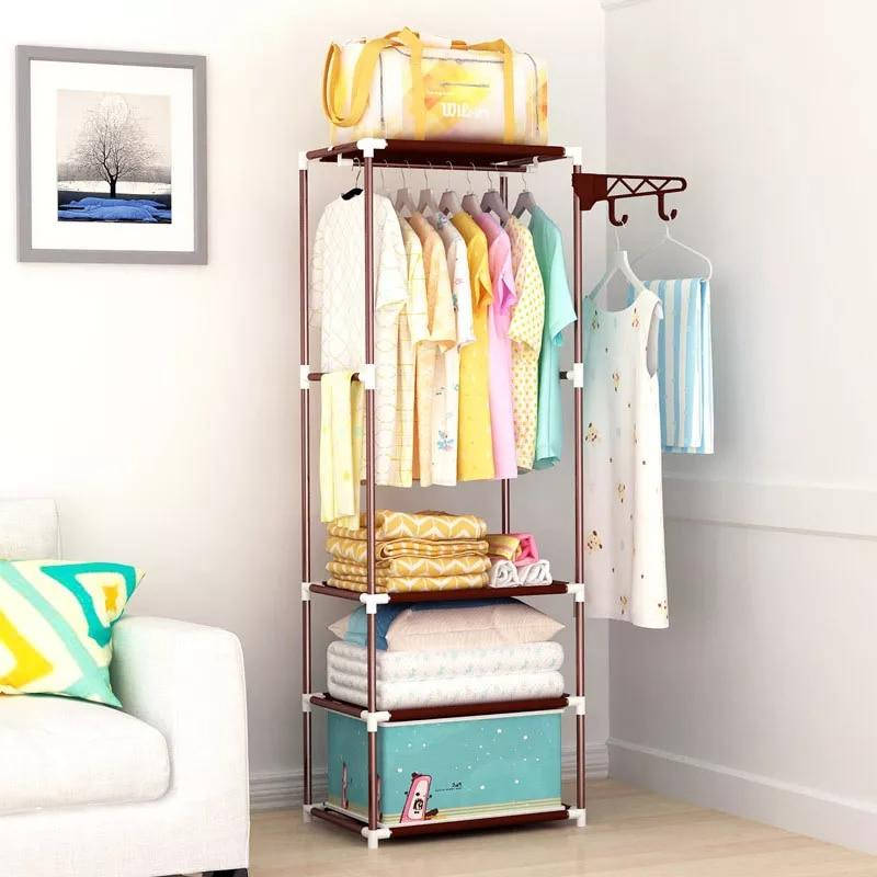 Напольная вешалка для хранения одежды с полками New Boxy Coat Rack (55х37х175 см), Коричневый
Напольная вешалка для хранения одежды с полками New Boxy Coat Rack (55х37х175 см), Коричневый