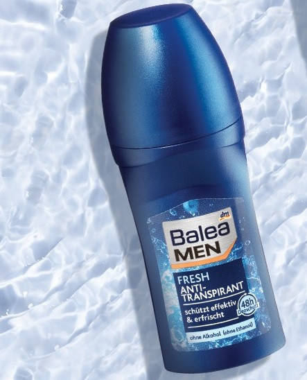 Balea Men Deo Fresh Antitranspirant Мужской шариковый антиперспирант Свежесть 50 мл
Balea Men Deo Fresh Antitranspirant Мужской шариковый антиперспирант Свежесть 50 мл