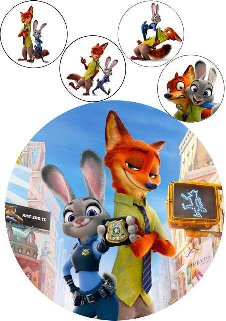 Вафельная картинка для торта, кондитерских изделий "Зверополис" круглая (лист А4, 21 см х 30 см)
Вафельная картинка для торта, кондитерских изделий "Зверополис" круглая (лист А4, 21 см х 30 см)