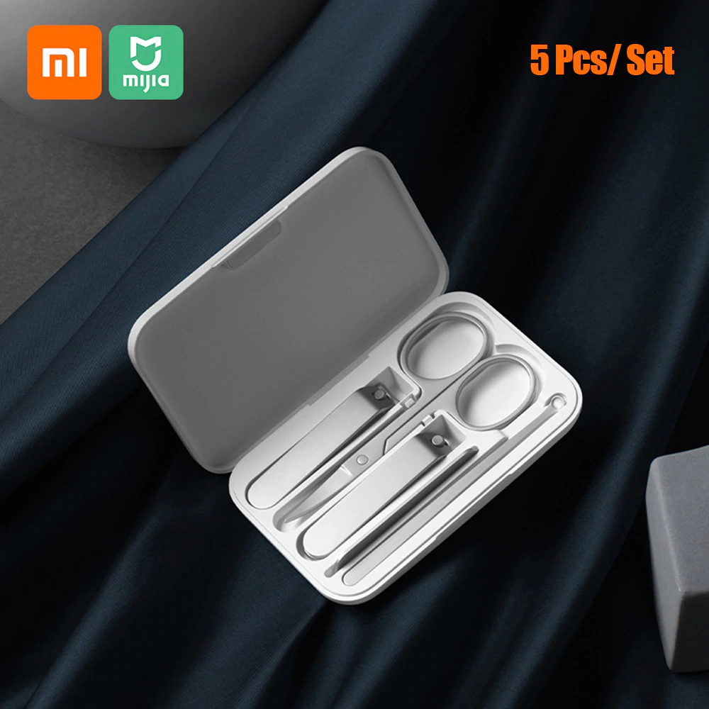 Набор кусачек для ногтей Xiaomi Mijia, триммер из нержавеющей стали для педикюра, ухочистка, профессиональный
Набор кусачек для ногтей Xiaomi Mijia, триммер из нержавеющей стали для педикюра, ухочистка, профессиональный