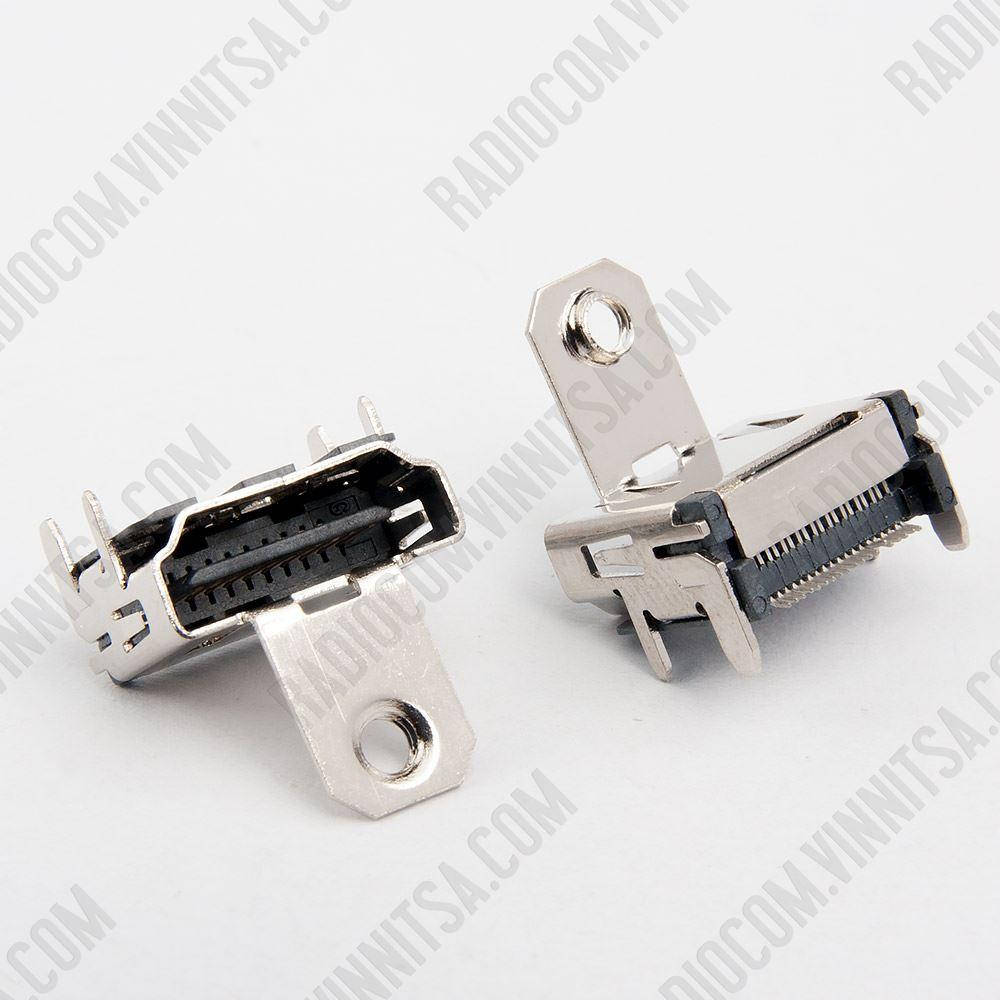 HDMI-1C гнездо угловое на плату SMD, ухо для крепления на корпус, SILVER РАЗЪЕМЫ РАЗНЫЕ
HDMI-1C гнездо угловое на плату SMD, ухо для крепления на корпус, SILVER РАЗЪЕМЫ РАЗНЫЕ