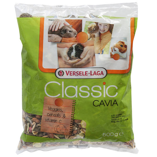 Versele-Laga Classic Cavia зернова суміш для морських свинок, 500 г 
Versele-Laga Classic Cavia зернова суміш для морських свинок, 500 г