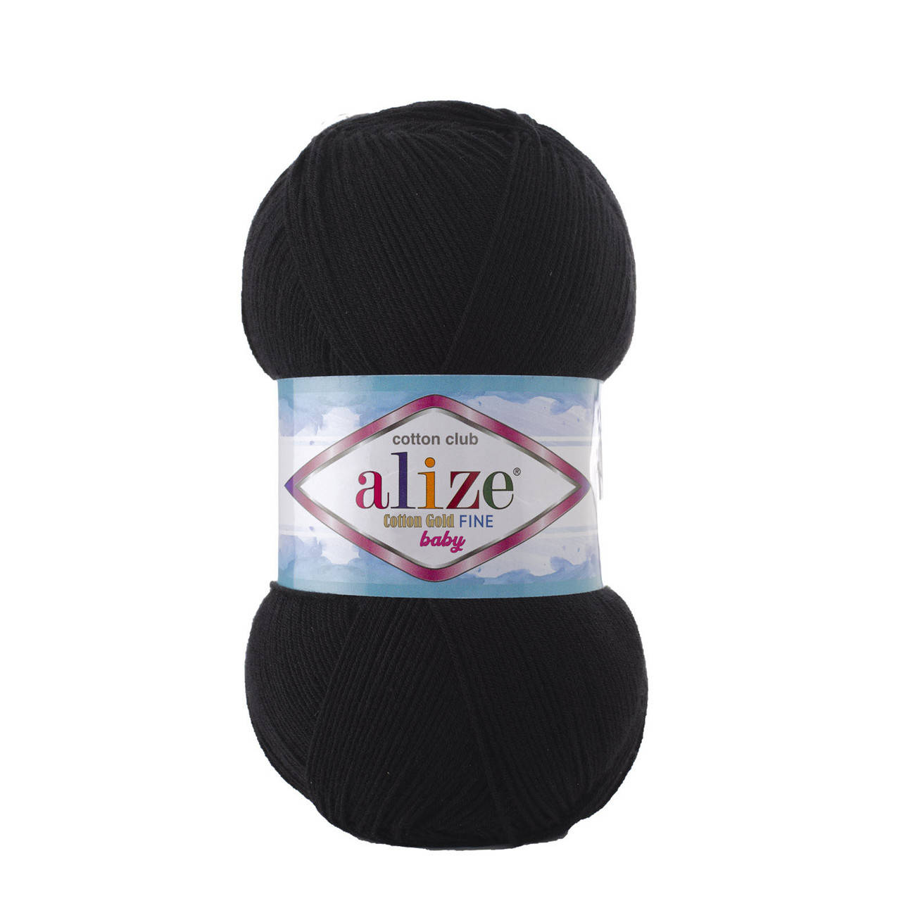 Alize Cotton Gold Fine Baby (Ализе Коттон Голд Файн Беби) № 60 черный (Пряжа, нитки для вязания)
Alize Cotton Gold Fine Baby (Ализе Коттон Голд Файн Беби) № 60 черный (Пряжа, нитки для вязания)