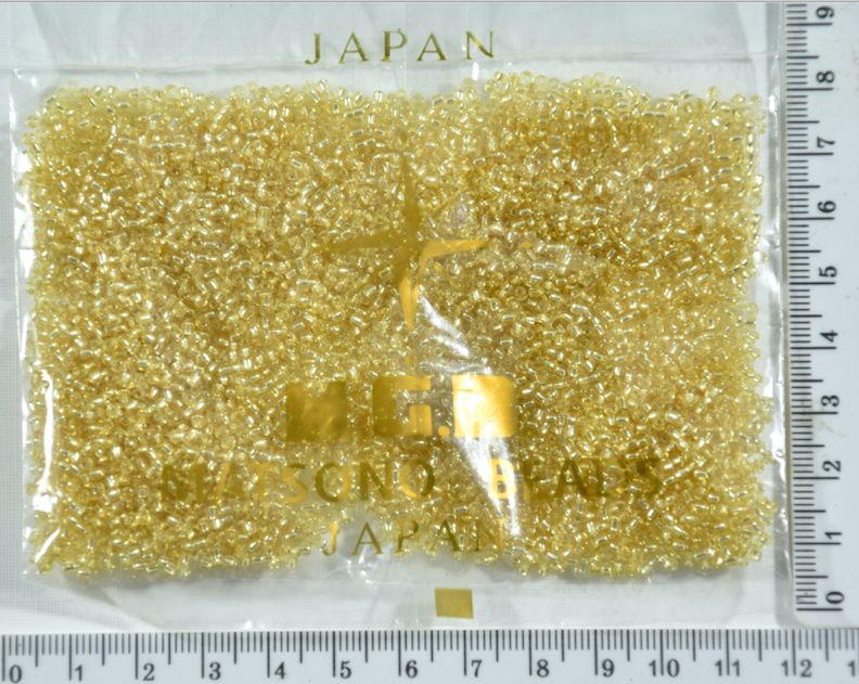 Бисер №11/0 "MATSUNO"-Япония(50гр) №33св.золото уп=1шт
Бисер №11/0 "MATSUNO"-Япония(50гр) №33св.золото уп=1шт