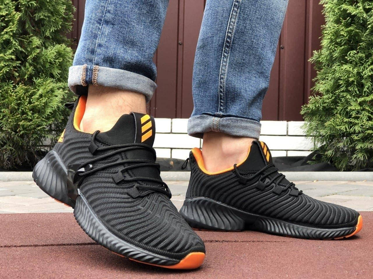 Кроссовки мужские Adidas AlphaBounce Instinct (черные с оранжевым). Обувь для спорта. Повседневная обувь. 43-27 см, Черный
Кроссовки мужские Adidas AlphaBounce Instinct (черные с оранжевым). Обувь для спорта. Повседневная обувь. 43-27 см, Черный