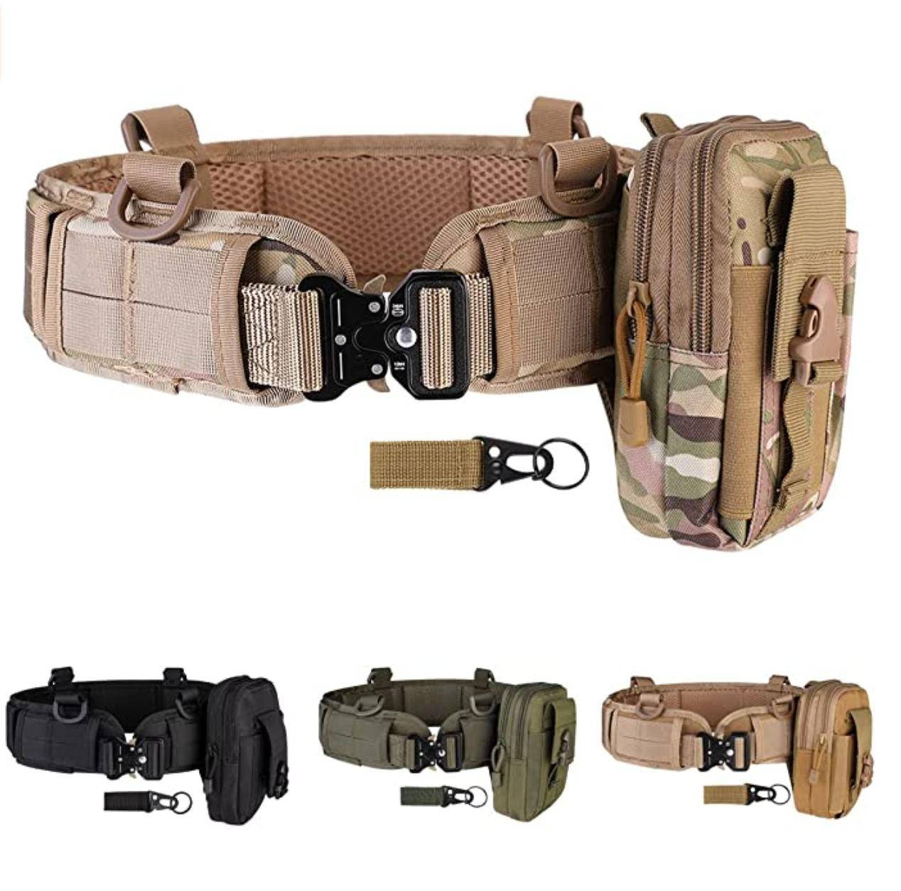 Комплект: 1 боевой пояс Molle + 1 внутренний ремень + 1 подарочная сумка molle + 1 крючок
Комплект: 1 боевой пояс Molle + 1 внутренний ремень + 1 подарочная сумка molle + 1 крючок