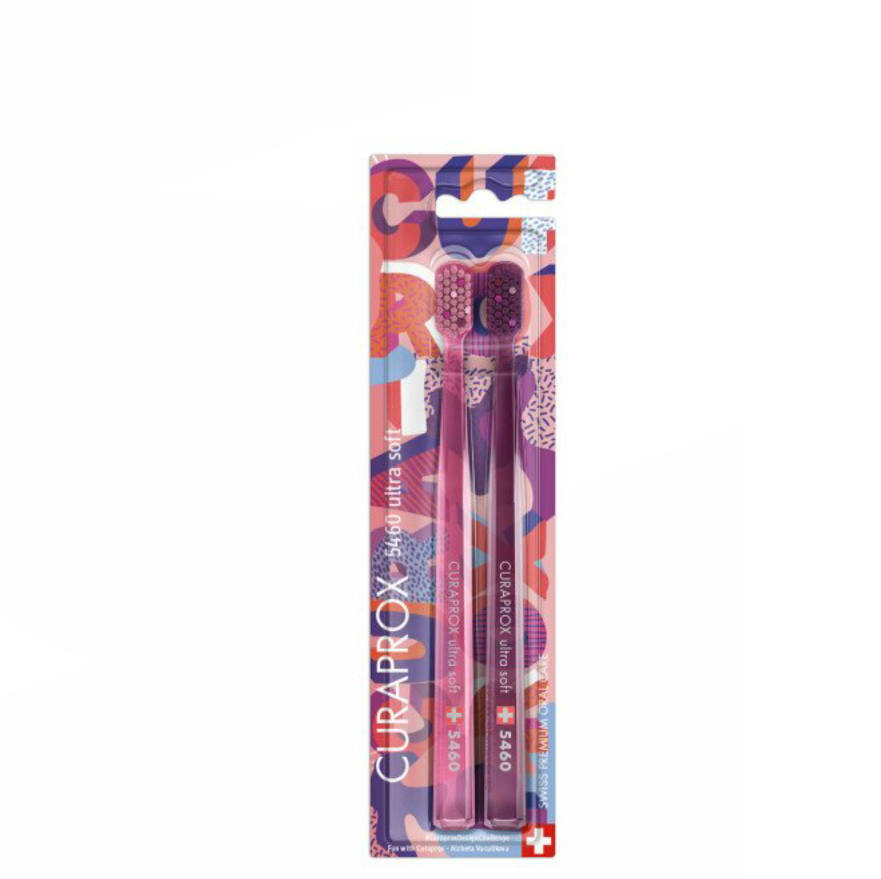 Набор зубных щеток Curaprox Ultra Soft CS 5460 Limited Edition Fun with Curaprox, 2 шт
Набор зубных щеток Curaprox Ultra Soft CS 5460 Limited Edition Fun with Curaprox, 2 шт