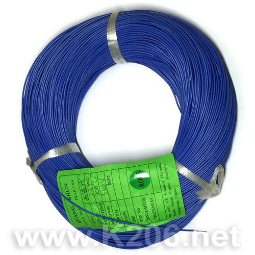 SIL-0.2-BLUE (24AWG) Провод медный многожильный в силиконовой изоляции, 24 AWG (0,2mm2); 600V; синий
SIL-0.2-BLUE (24AWG) Провод медный многожильный в силиконовой изоляции, 24 AWG (0,2mm2); 600V; синий