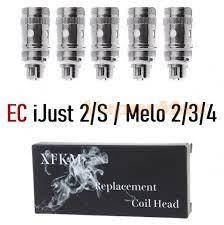 Набор испарителей сменных для Eleaf iJust S, Melo2 /Melo3/ istick pico для электронных сигарет 0,5Ом
Набор испарителей сменных для Eleaf iJust S, Melo2 /Melo3/ istick pico для электронных сигарет 0,5Ом