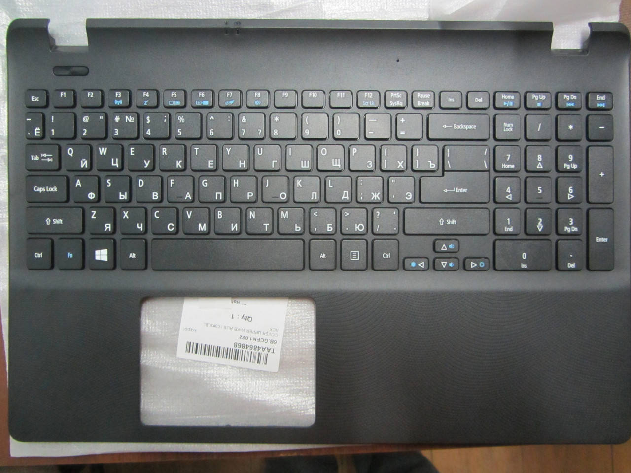 Середня частина корпусу з клавіатурою для ноутбука Acer Aspire ES1-571 series 6B.GCEN1.022 MP-10K33SU-4421W, Черный
Середня частина корпусу з клавіатурою для ноутбука Acer Aspire ES1-571 series 6B.GCEN1.022 MP-10K33SU-4421W, Черный