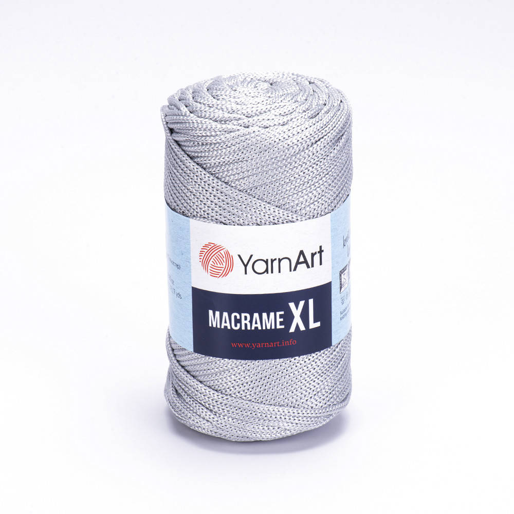 Yarnart Macrame XL (Ярн Арт Макраме XL) № 149 светло-серый (Пряжа для вязания, нитки для макраме)
Yarnart Macrame XL (Ярн Арт Макраме XL) № 149 светло-серый (Пряжа для вязания, нитки для макраме)